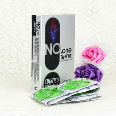 Super Thin Natural Latex Night Glowing Condom Adult Men Long Lasting Condoms Lubrication Safer Sex Penis Sleeve Condoms 8pcs/box