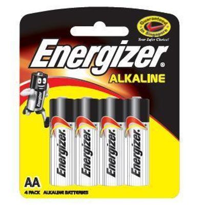 Energizer - Alkaline E91 Battery Pack of 4 AA