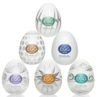 Tenga Portable Masturbation Eggs Silicone Masturbator Toys For Men Stretchable Stimulating Penis Massager Adult Intimate Sexshop