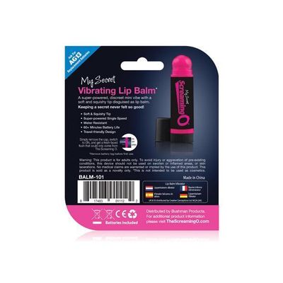 The Screaming O - Discreet Vibrating Lip Balm