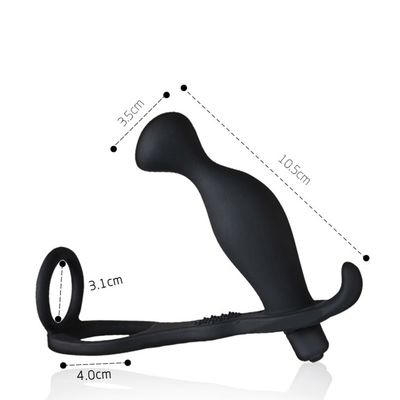 10 Speeds Men vibrating Delay Premature Lock Anal Toys Butt Plug Masturbator for Man Anal Vibrators Anal Plug Adult Toys