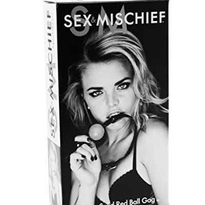 Sex and Mischief - Solid Red Ball Gag