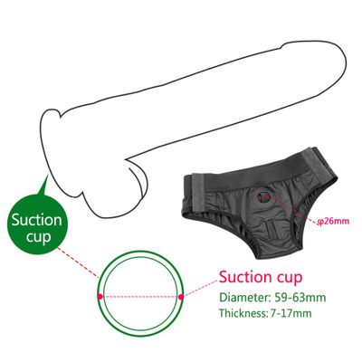 Wearable Strapon Dildo for Lesbian G spot Stimulator Adult Sex Toys Panties Strap On Penis Pants Sex Toys for Women Erotic Toys