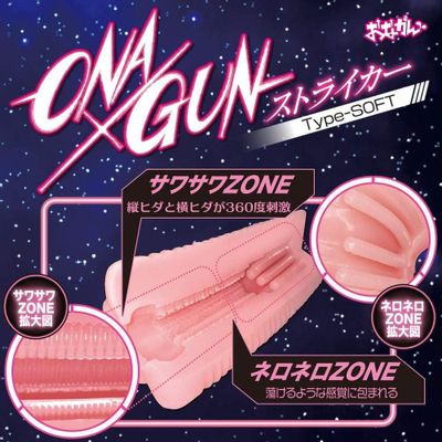 Ona Cancer - ONA x GUN Striker Onahole (Pink)