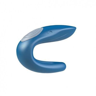 Satisfyer - Partner Whale Couple's Vibrator (Dark Blue)