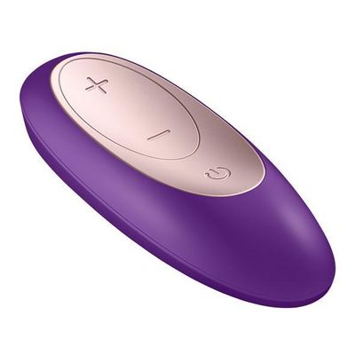 Satisfyer - Partner Double Plus Remote Control Couples Massager (Purple)