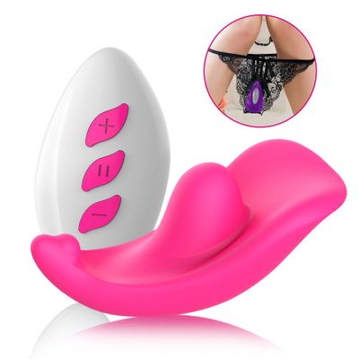 Invisible Clitoral Stimulator Sex Toys Wearable Panty Vibrator Wireless Remote Control Vibrator Panties for Women