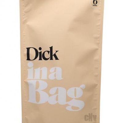 In A Bag Dick 6in Clear