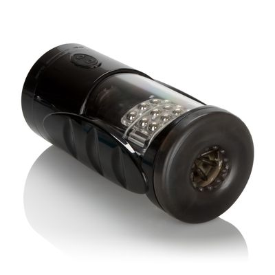 California Exotics - Optimum Power Ultimate Power Stroker Beaded Masturbator (Black)