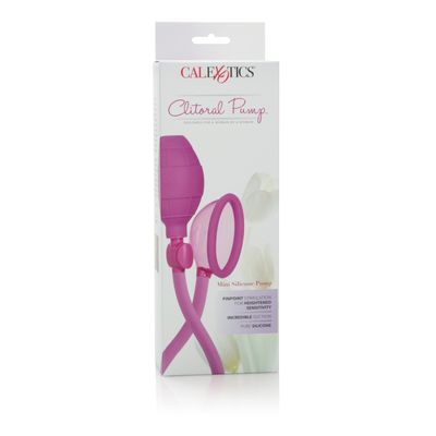 California Exotics - Intimate Pump The Mini Silicone Clitoral Pump (Pink)