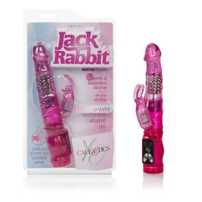 California Exotics - Petite Jack Rabbit Vibrator (Pink)