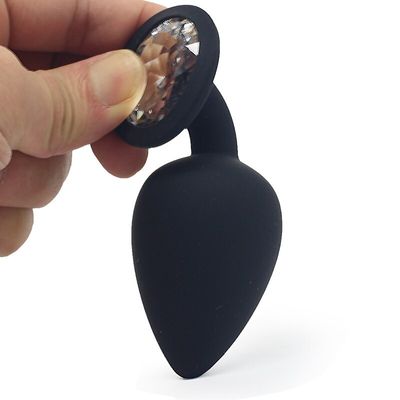 New Soft Silicone Anal Plug Unisex Plated Butt Plug Jewelry Bottom Sex Stopper Adult Sex Toys For Men Women buttplug Sex Shop