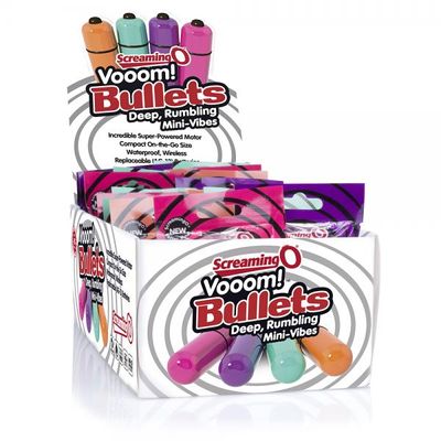 Vooom Bullets Assorted Colors 20 Piece Pop Box