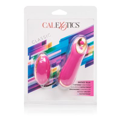 California Exotics - Classic Entice Ella Wired Remote Egg Vibrator (Pink)