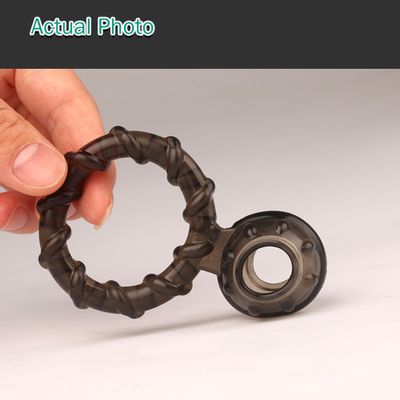 Penis Ring Elastic Scrotal Binding Silicone Delay Ejaculation Cock Ring Chastity Sex Toys for Men Dildo Extender Male Mastubator