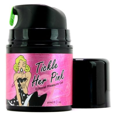 Tickle Her Pink Clitoral Pleasure Gel Pump - 1oz/30ml