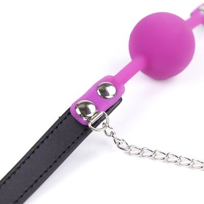 Manufacturer Sexy Domination Slave Supplies Magenta Breast Clip Gag One Strap on Bound Toys of Health Care Products