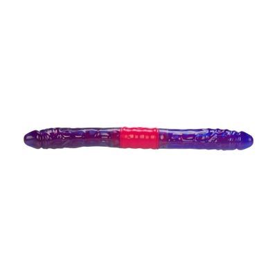 California Exotics - Dual Vibrating Flexi Double Dong 15" (Purple)