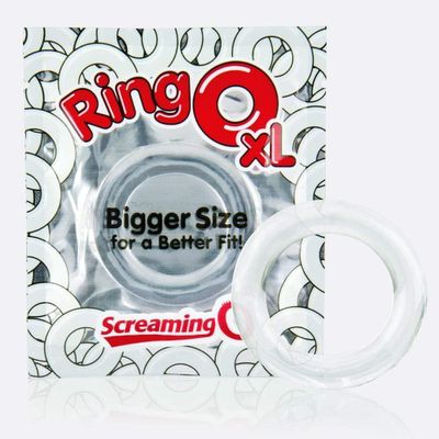 TheScreamingO - RingO XL Bigger Size Cock Ring (Clear)