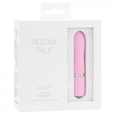 BMS - Pillow Talk Flirty Luxurious Mini Bullet Vibrator (Pink)