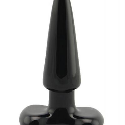 Spade Anal Plug Black Small