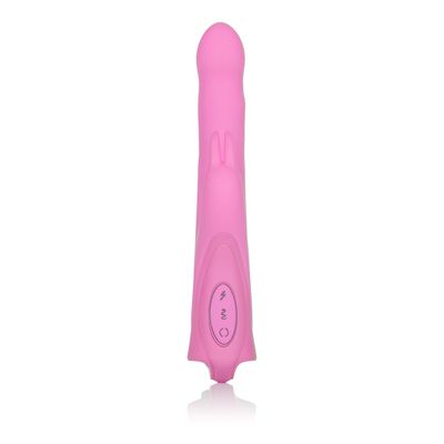 California Exotics - Rechargeable Rotating Jack Rabbit Vibrator Pro (Pink)