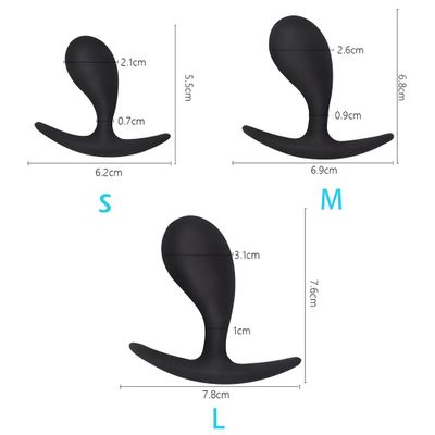 Silicone Anal Plugs Unisex Tail Butt Plug Prostate Anus Dilator Sex Toys Trainer For Women/Man Anal Dildo Adult Product Sex Shop