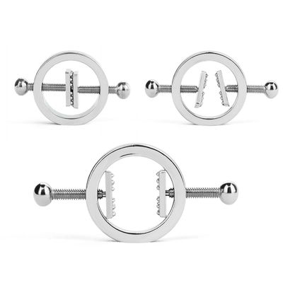 Nipple Clips Torture Play Metal Strong Nipple Clamps Slave Women Bondage Fetish Sex Toys For Bdsm Adult Games Sex Products