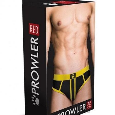 Prowler Red Ass Less Brief Yelw Lg