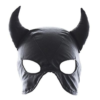 SM Leather Padded Hood Blindfold,Head Harness Mask, BDSM Bondage ,Bdsm Set ,Sex Toys For CouplesAccessories