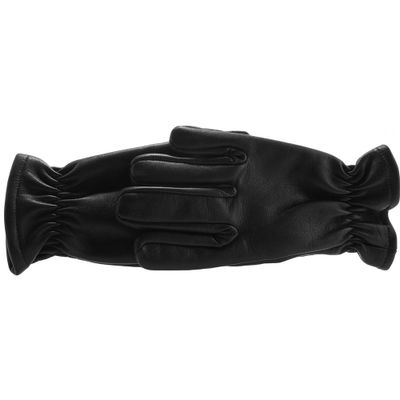 Black Leather Vampire Gloves - XL