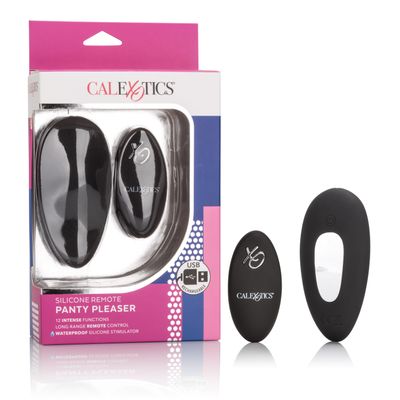 California Exotics - Silicone Remote Panty Pleaser Vibrator (Black)