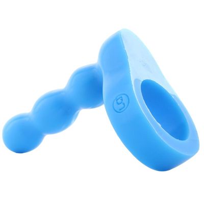 Platinum Silicone The Double Dip 2 Cock Ring Plug