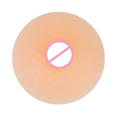 1 Pair Self-Suction SM Sex Products Washable Reusable Silicone Nipples for Breast Form Crossdresser Cosplay Simulated Breast