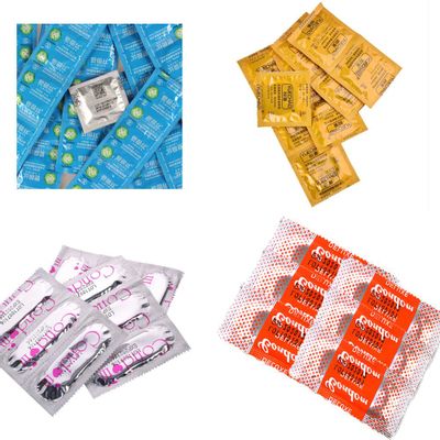 10pcs 20 pcs Large Oil Condom Delay Sex Dotted G Spot Condoms Intimate Erotic Toy for Men Safer Contraception Soomth Condom