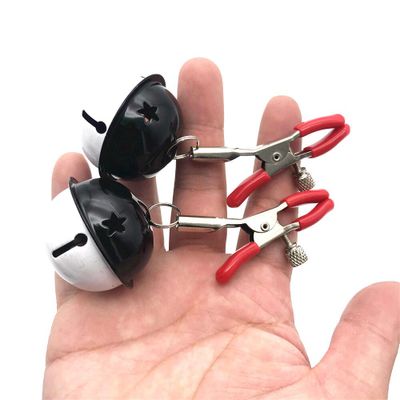 Metal Chain Nipple Clips Shaking Breast Clip Clamps Sex Slaves Nipple Clamps Sex Toys Stimulate for Breast Couples Adult Toys