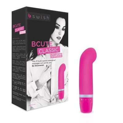 B Swish - Bcute Classic Curve Vibrator (Rose)