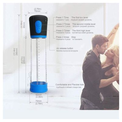 KAMAHOUSE PREMIUM QUALITY PENIS ENLARGEMENT PUMP-AUTOMATIC FULL POWER