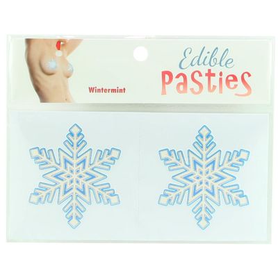 Edible Wintermint Snowflake Pasties