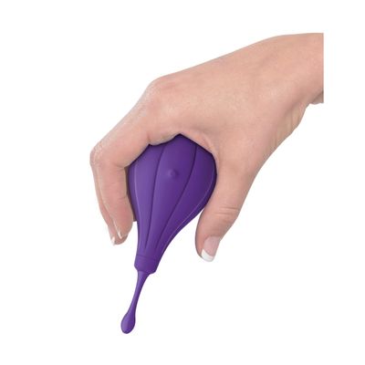 JimmyJane - Focus Sonic Vibrator with 3 Silicone Head Attachments (Purple)