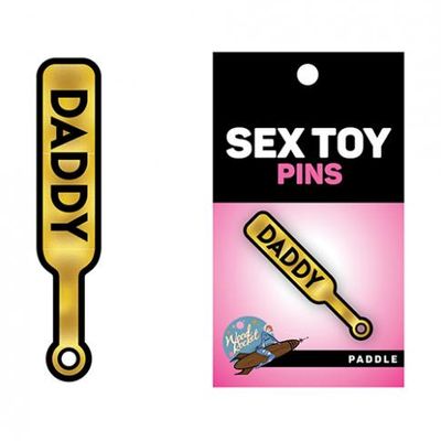 Wood Rocket Sex Toy Daddy Paddle Pin