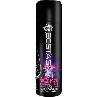 Wet - Ecstasy Silicone Extra Cooling Sensation 3.1 oz (Clear)