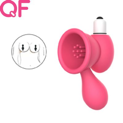 QF 2020 Hot Nipple massage Sucker Vibrators Vibrating Bullet Breast Nipples Suction Pump Clitoral Massager Sex Toys
