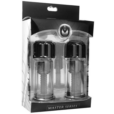 Master Series - Maxxx Power Twist Nipple Suckers (Black)