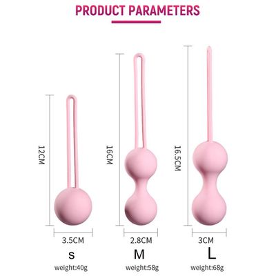 Safe Silicone Smart Kegel Shrinking Ball Vibrator Vagina Tighten Exercise Machine Adult Sex Toys for Women Vaginal Geisha Ball