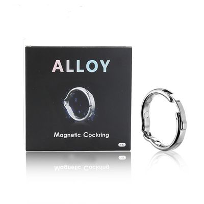 Stainless Steel Semen Lock Ring Male Metal Magnetic Therapy Foreskin Block Penis Cock Ghost Exerciser Man Sex Toys Products
