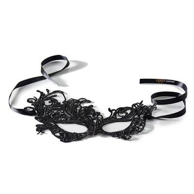 Dirty Little Secret - Flirty Lace Mask (Black)