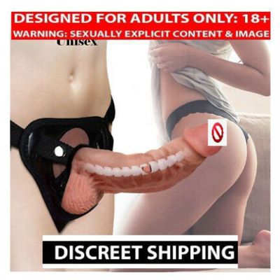 7 Inch Strap On Artificial Solid Penis Dildo With Belt Sex Toy For Women By