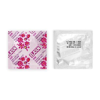 ELASUN Jasmine Flavor Condoms ,Ultra Thin Condoms  Pleasure for her Natural Latex Rubber Condoms For men