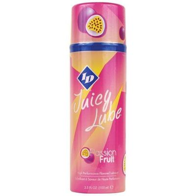 ID Lube - ID Juicy Lube Passion Fruit Flavored Waterbased Lubricant 3.8oz